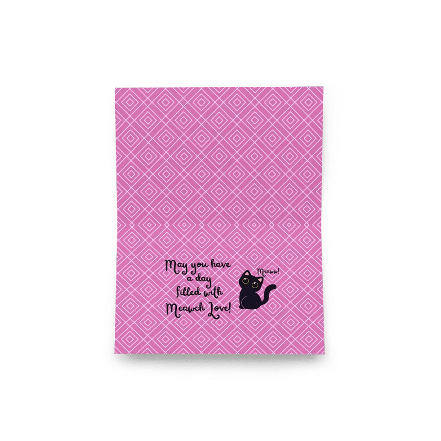 Meawch Love Greeting Card! product image (5)