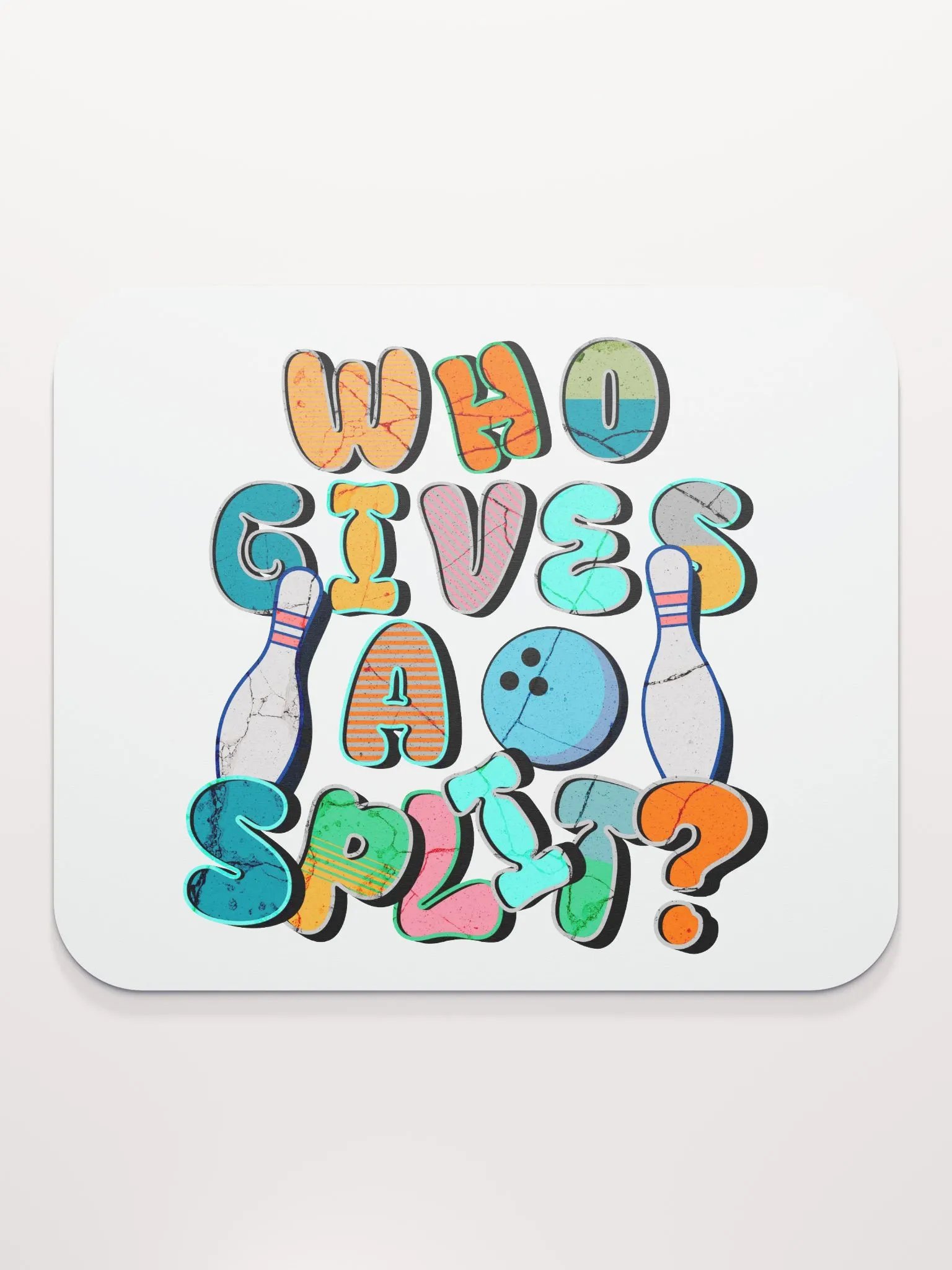 Who Gives A Split? Bowling Mouse Pad product image (2)