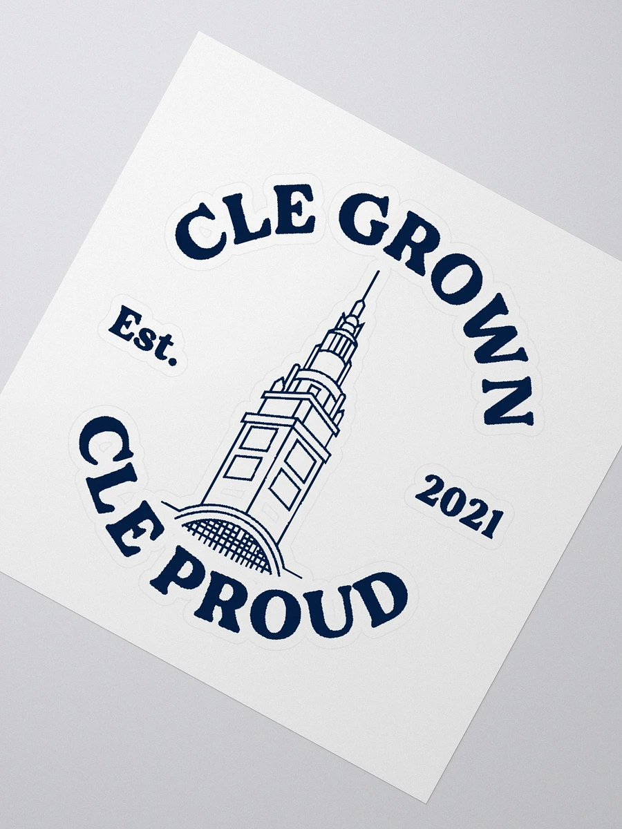 Cleveland Grown, Cleveland Proud Sticker (Baseball Edition) product image (2)