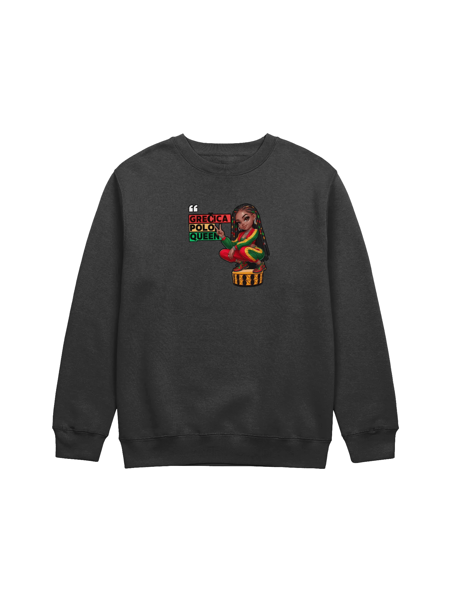 GREČICA POLO QUEEN Cartoon Sweatshirt product image (6)