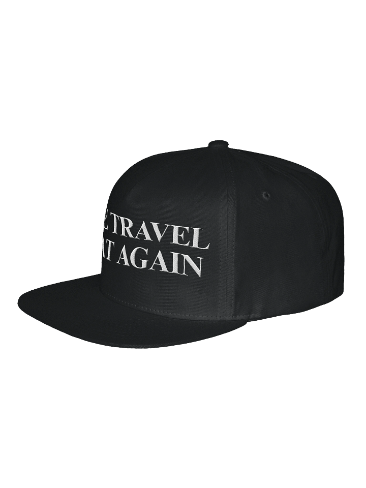 Make Travel Great Again 100% Cotton Snapback Hat product image (7)