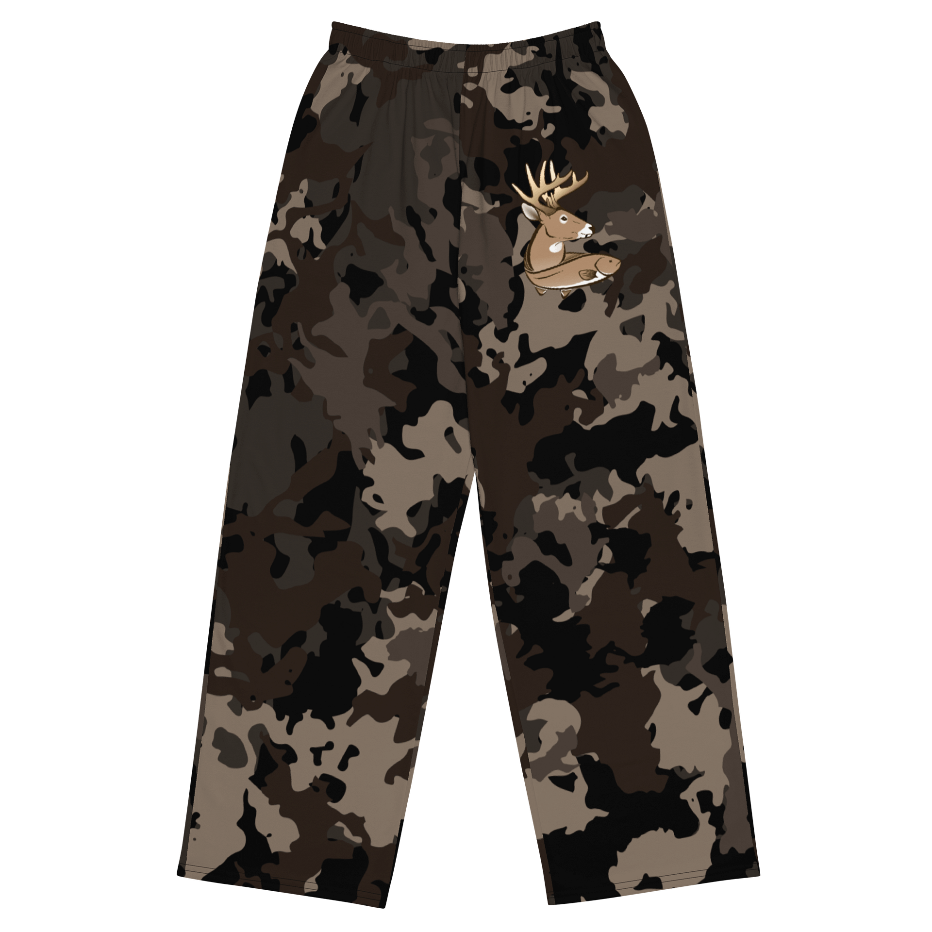 Brown Camo Wide Pants product image (1)