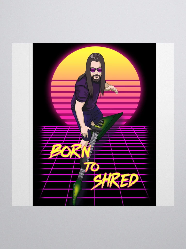 Born To Shred Sticker product image (1)