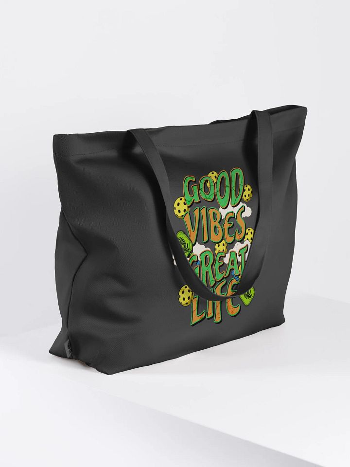 Good Vibes Great Life Pickleball Vibrant Life Eco Tote product image (1)