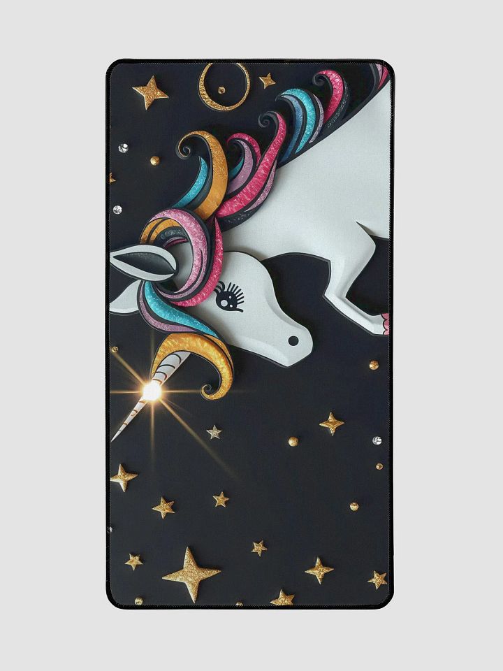 Cosmic Unicorn Desk Mat product image (2)