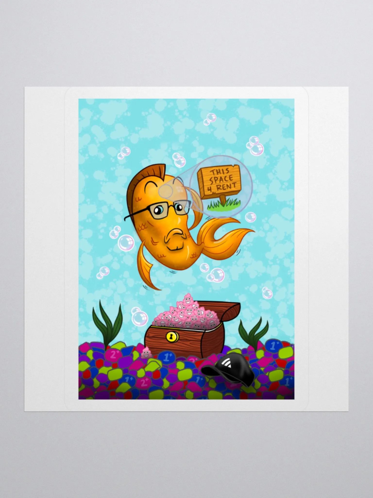 Head Empty No Thoughts [sticker] product image (1)