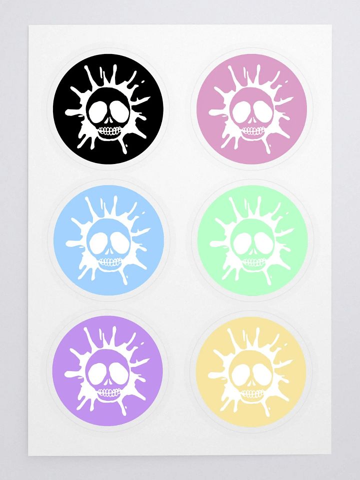 Classic Logo Sticker Pack (6 stickers) product image (2)
