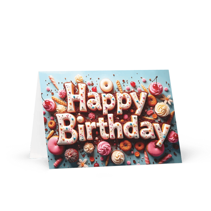 Happy birthday card for people who need to lose weight product image (1)