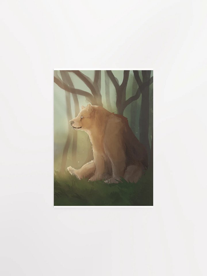Bear In The Woods Print product image (2)