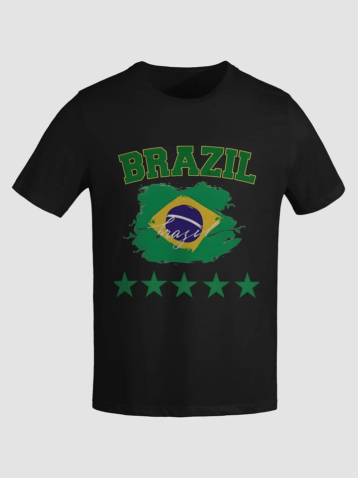 Women's Supersoft Relaxed-fit T-Shirt Brazil Stars Graphic product image (1)