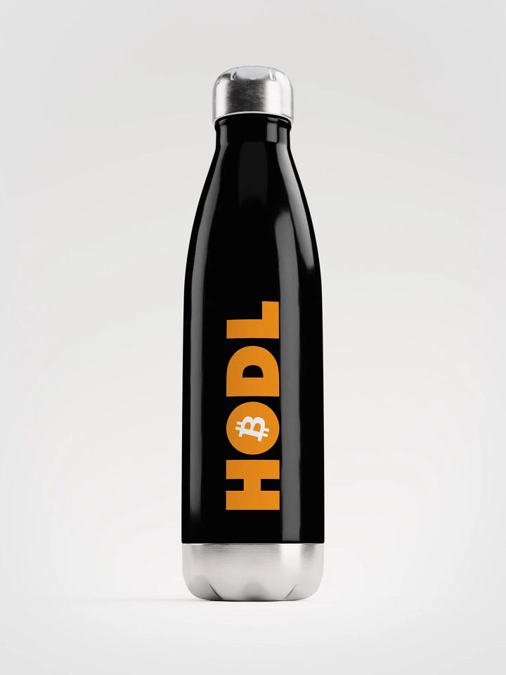 HODL Symbol Stainless Steel Water Bottle product image (1)