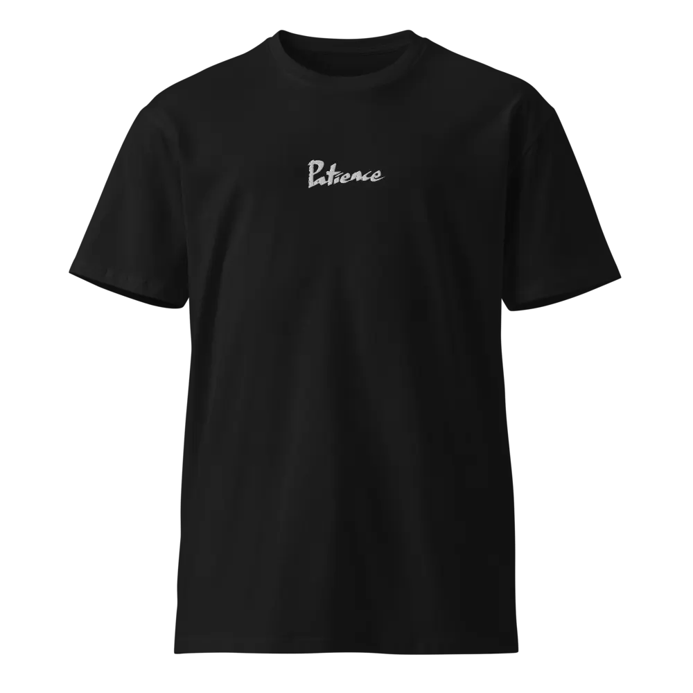 Patience - T Shirt - Dark Mode product image (1)