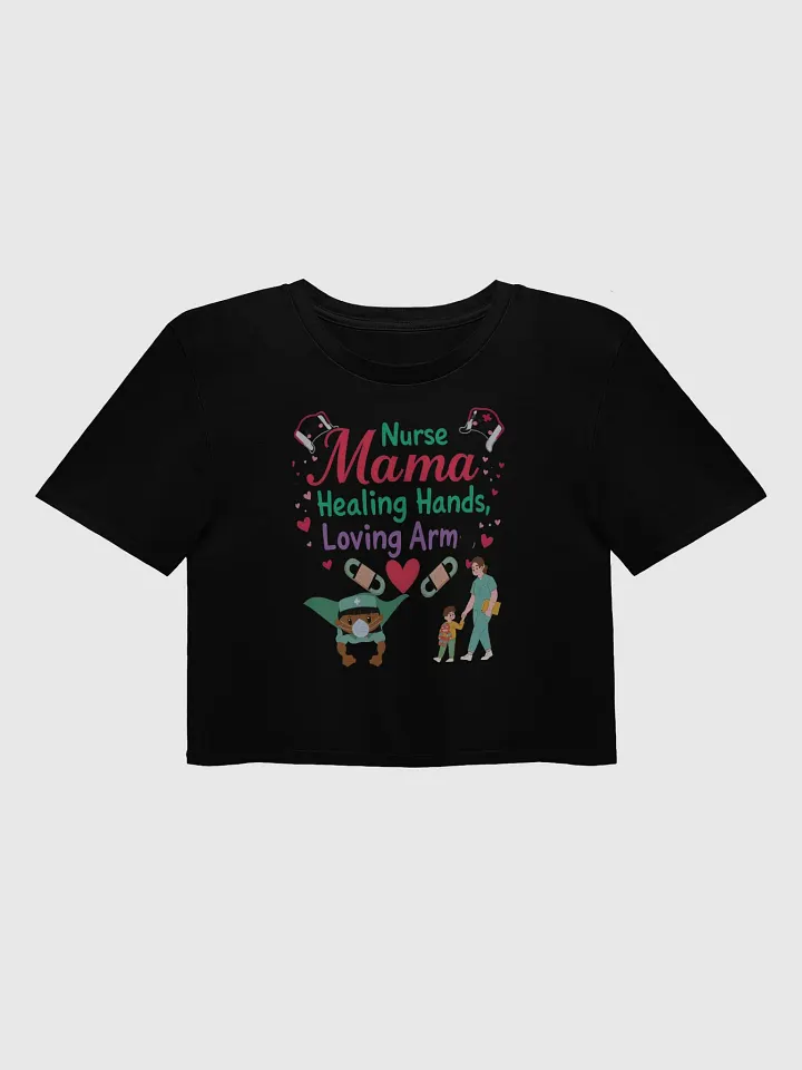 Nurse Mama Healing Hands Crop Top product image (1)