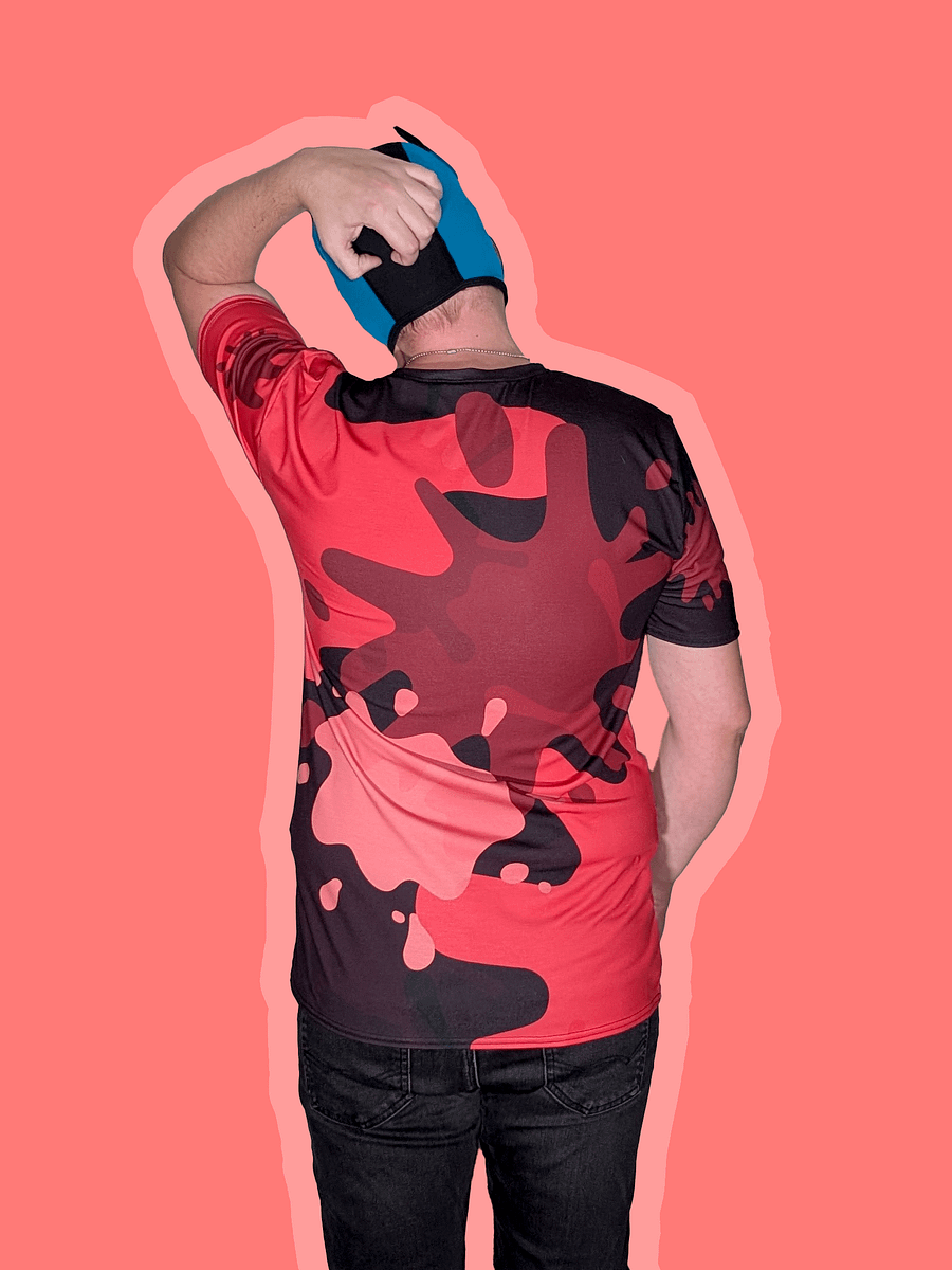 Chaos Splatter Shirt - Red product image (3)