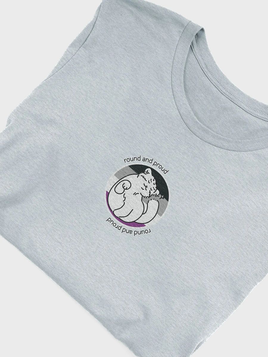 Round and Proud Manul Asexual Version - Bella+Canvas Unisex T-Shirt product image (50)