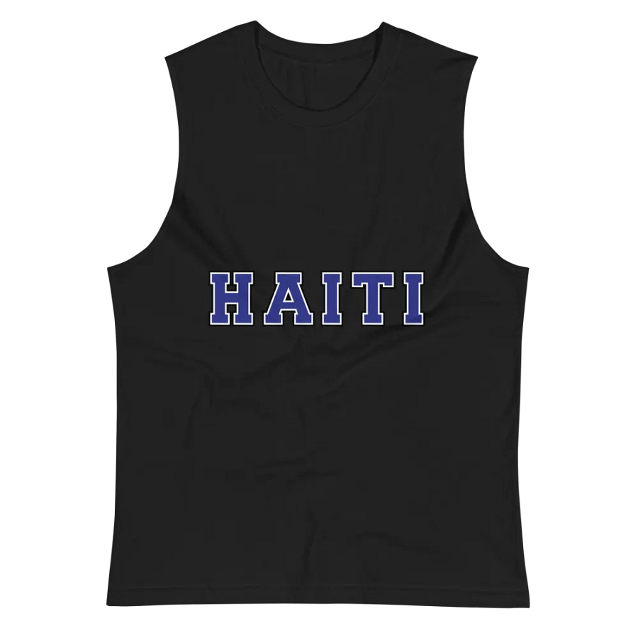 Haiti Varsity Muscle Tank product image (3)