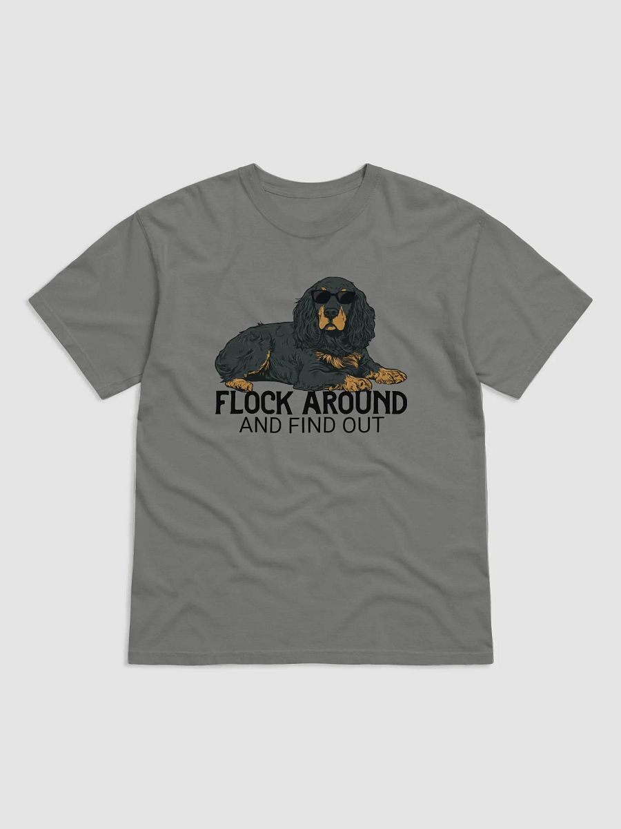 Flock Around and Find Out T-Shirt of a Cocker Spaniel(Black and Tan) | Funny T-Shirt for Hunting Dog Paw-rents product image (23)