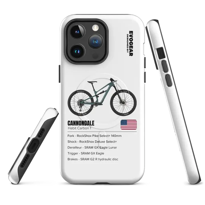 White Cannondale Habit Carbon 1 iPhone MagSafe Case 2.0 product image (4)