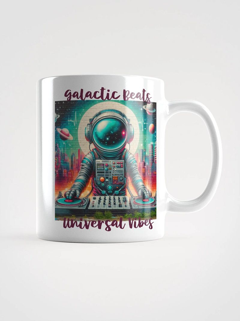 DJ Astronaut Mug White