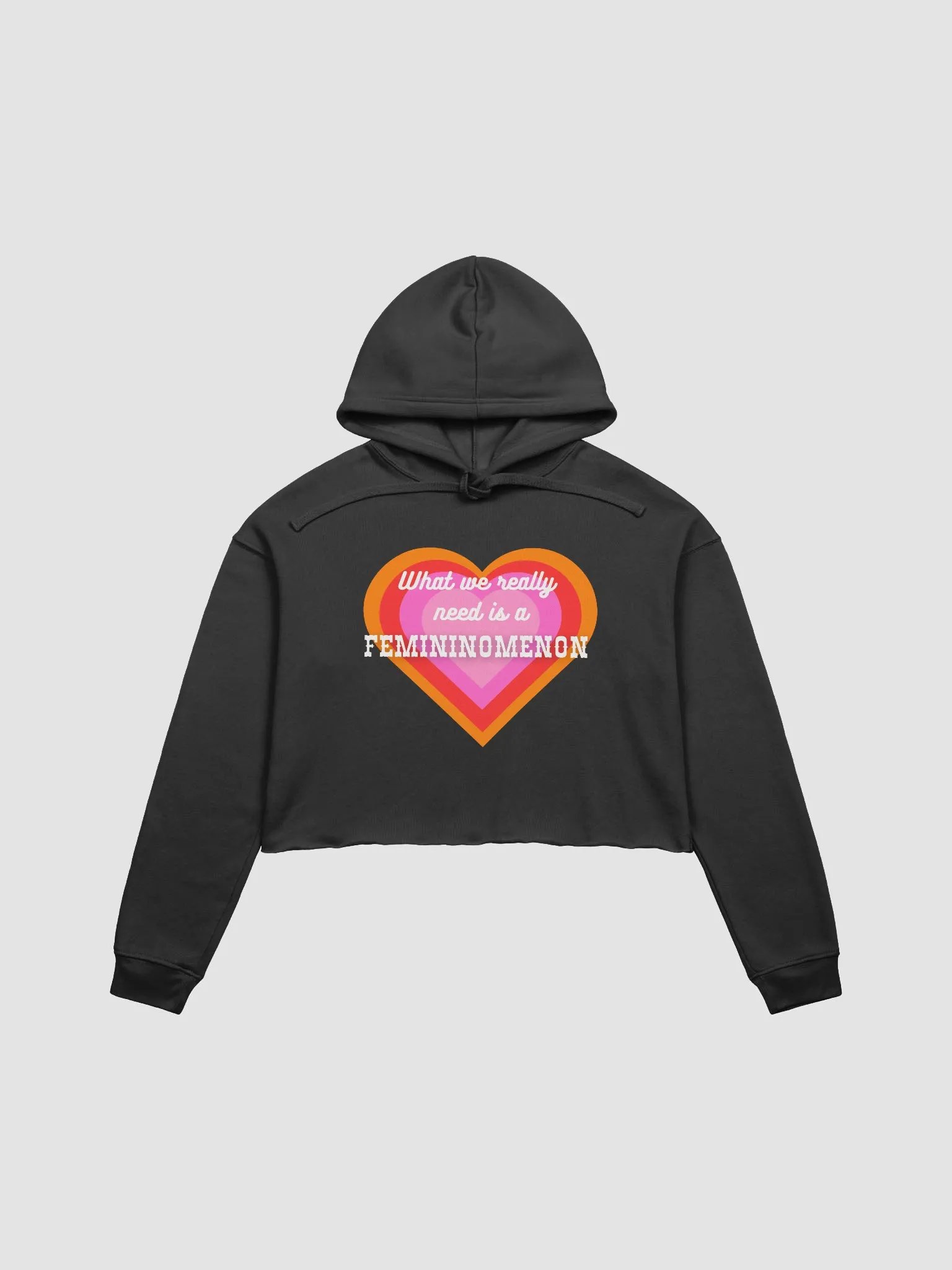 Femeninomenon Cropped Hoodie. product image (5)