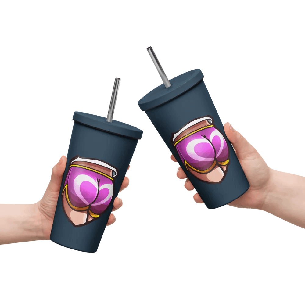 [ Ali3nSun ] Cheeky Straw Cup product image (4)