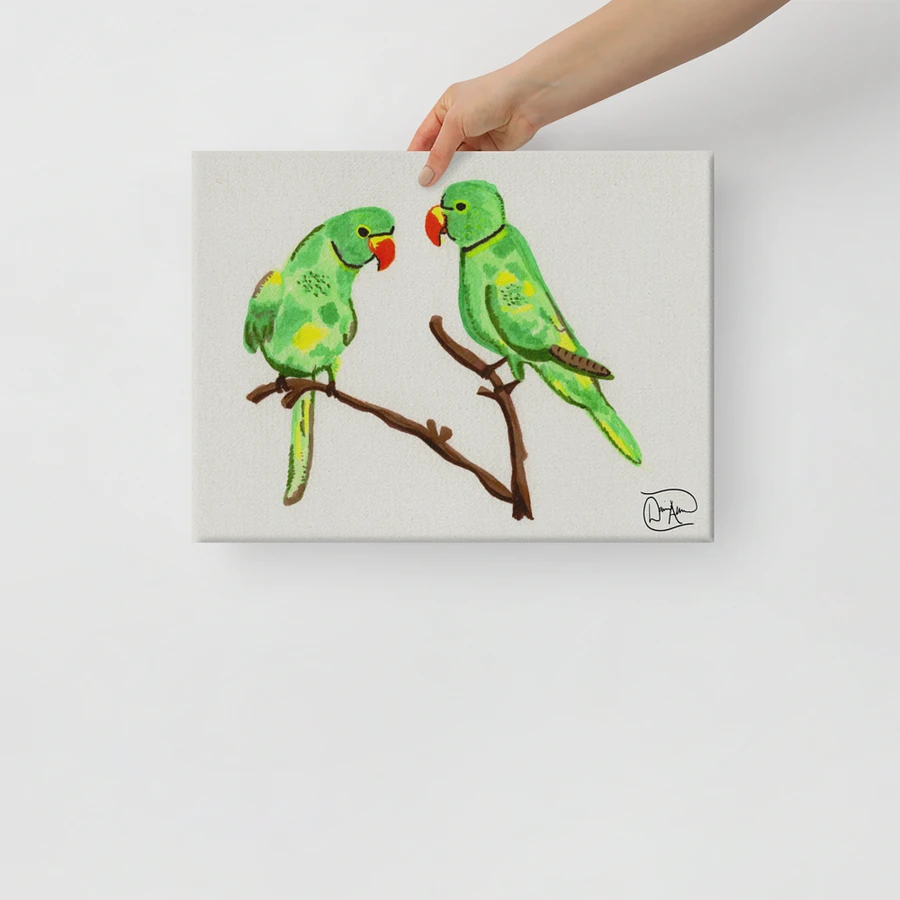 Birbs at the Window Watercolour Canvas product image (14)