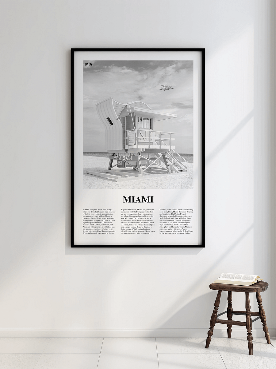Miami 03 Newspaper Poster product image (2)