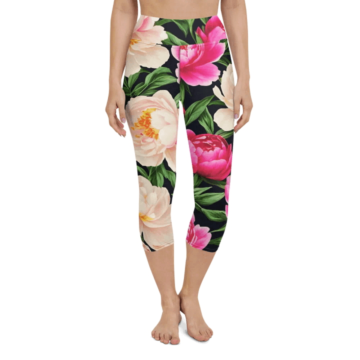 Peony Bliss Capri Leggings product image (1)