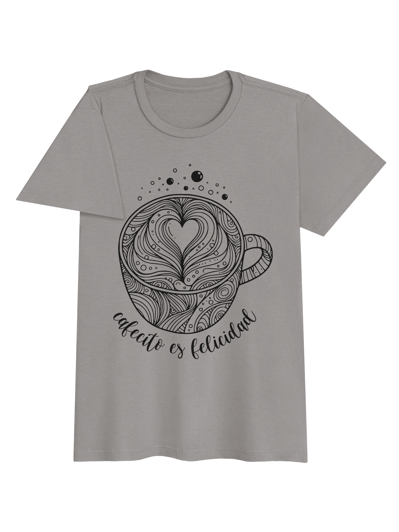 Cafecito es Felicidad T-Shirt Mujer product image (2)