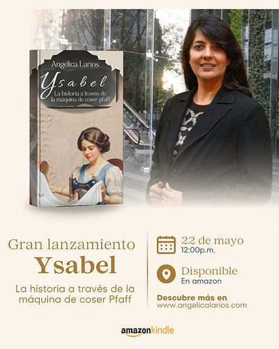 ✨📚 ¡Cuenta regresiva para el gran lanzamiento!

Este 22 de mayo a las 12:00 p.m. llega Ysabel. La historia a través de la máq...