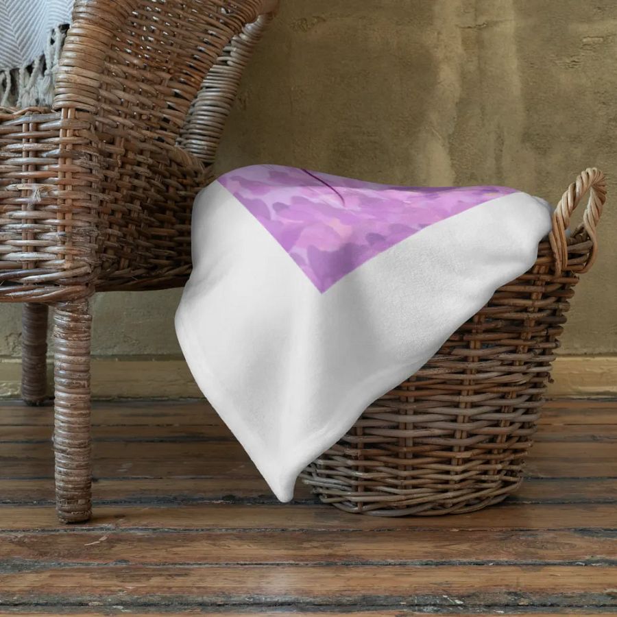 Fox-Eared Floral Bliss Throw Blanket product image (22)