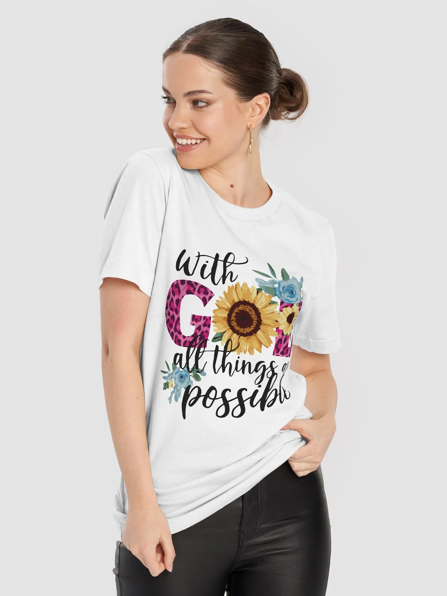 With God All Things Are Possible Tee product image (2)