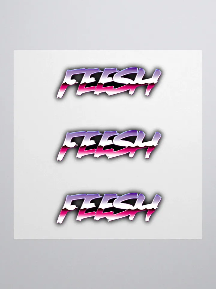 FEESH Sticker [3pk] product image (2)
