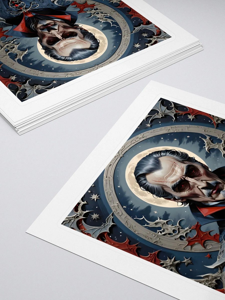 Gothic Moonlit Vampire Stickers product image (4)