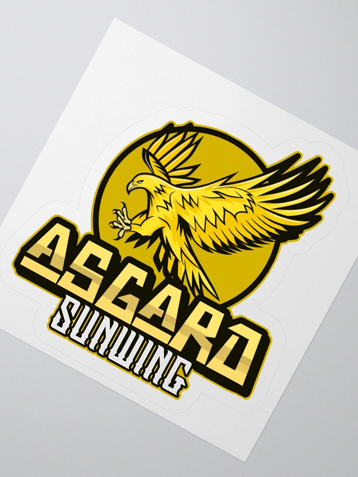 ASGARD SUNWING CREST DECAL product image (2)