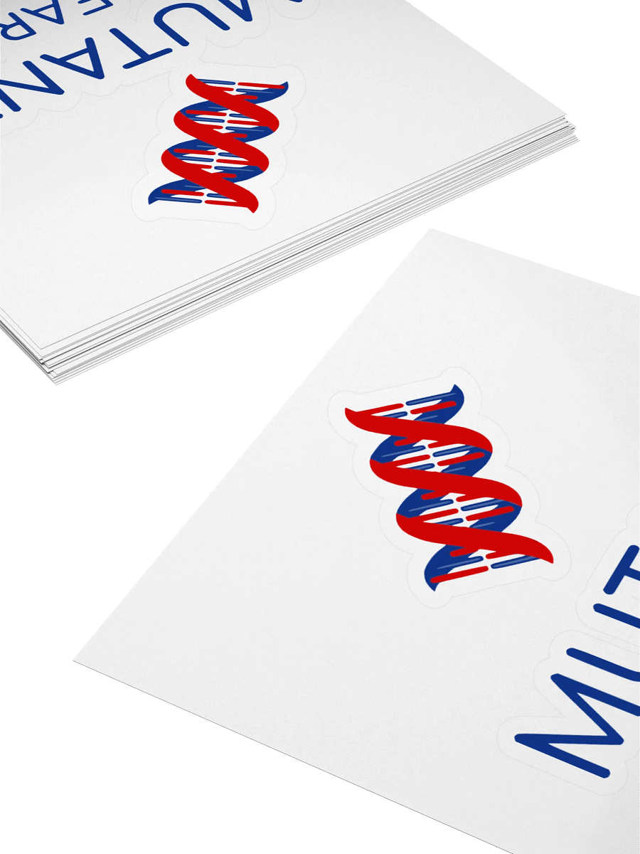 Mutant Research Center Kiss Cut Stickers product image (4)