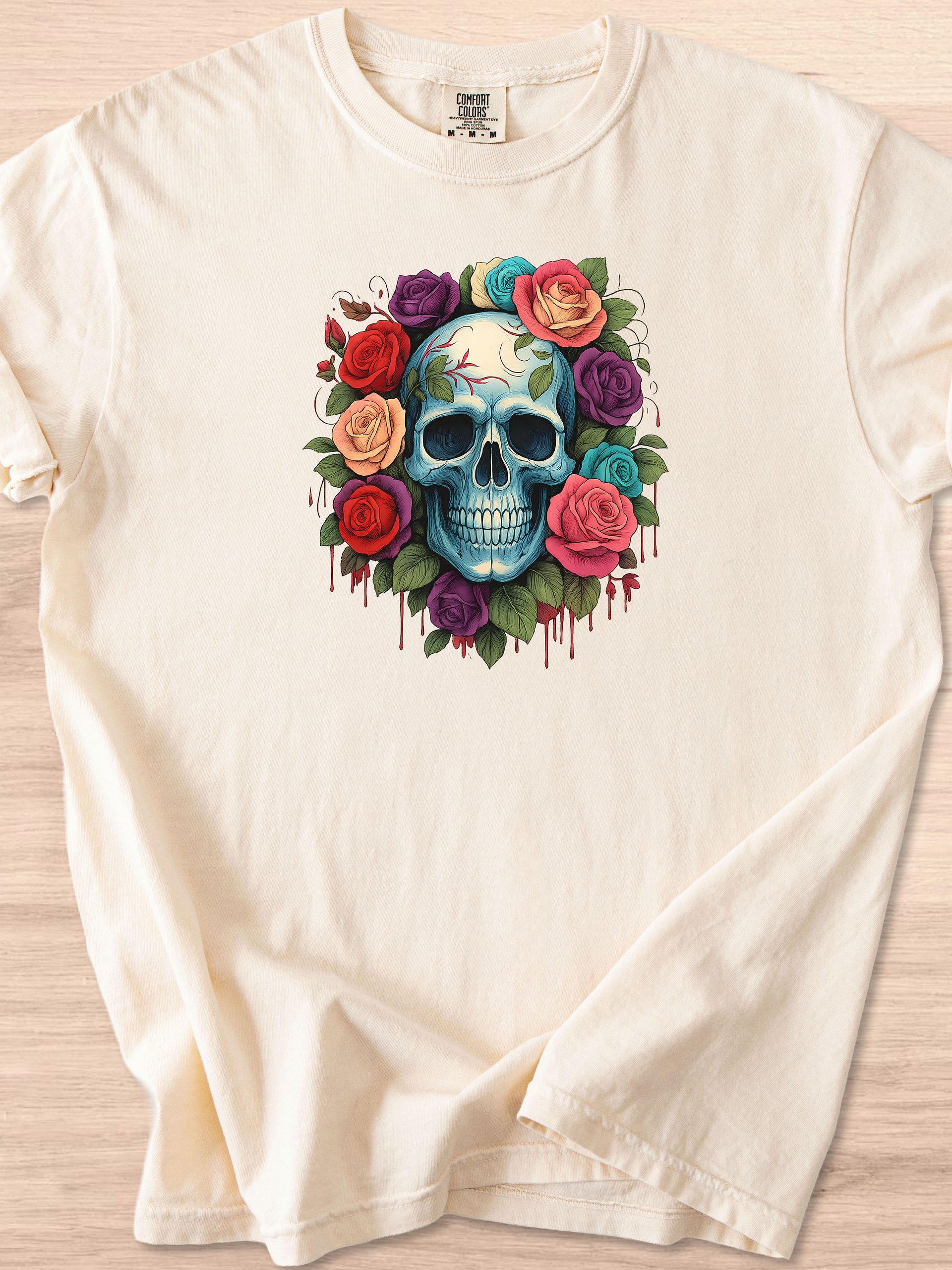 Floral Skull Tee product image (42)