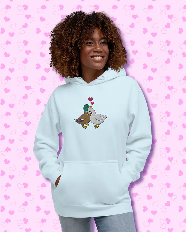 Ducky Love Unisex Hoodie product image (2)