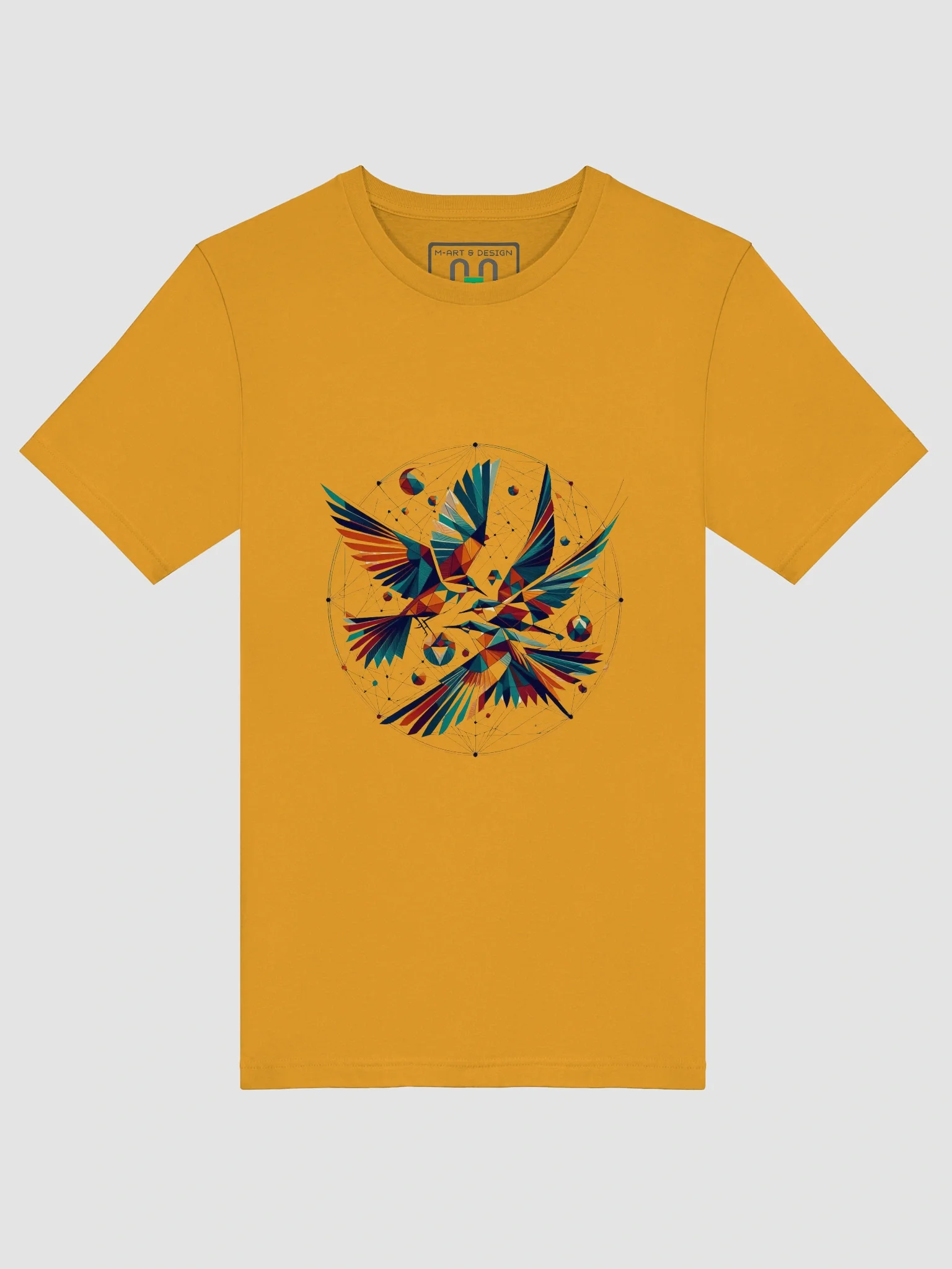 Geometric Avian Elegance T-Shirt product image (5)