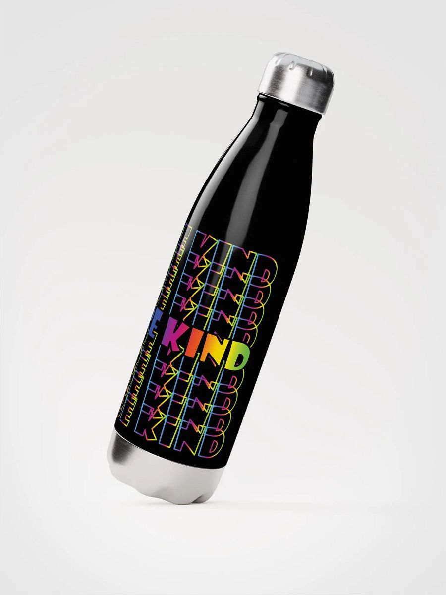 Rainbow BE KIND Stainless Steel Water Bottle product image (2)