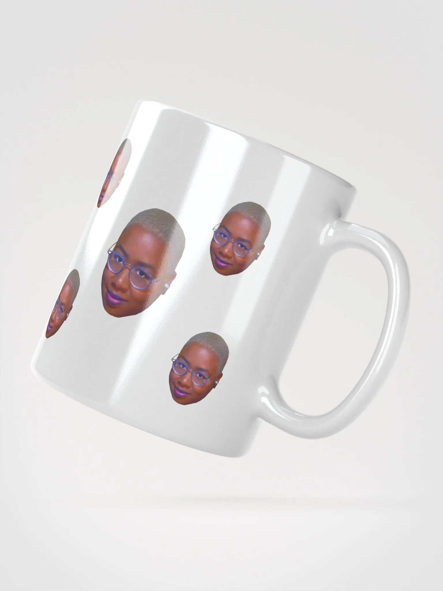 Gentle Visionary White Glossy Mug product image (4)