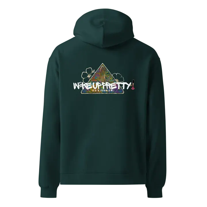 Woke Up Pretty, It's A Problem AS Colour Unisex Premium Oversized Hoodie product image (1)