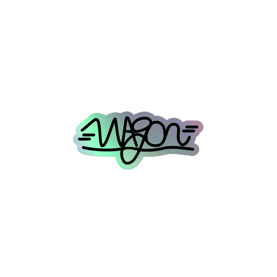 Wagon Holographic Sticker product image (1)