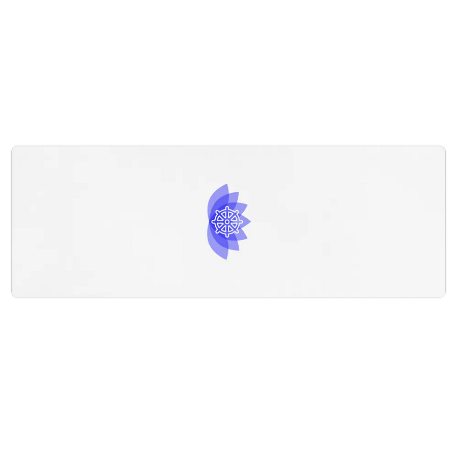 Blue Lotus Yoga Mat product image (1)