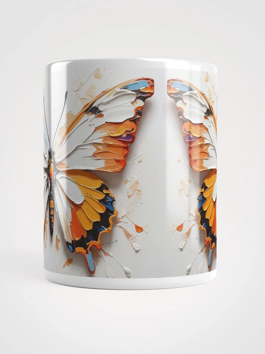 Radiant Butterfly White Glossy Mug product image (5)