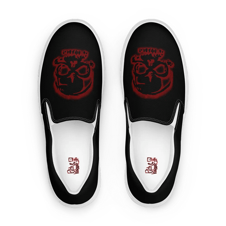 Skull mens slip ons product image (1)