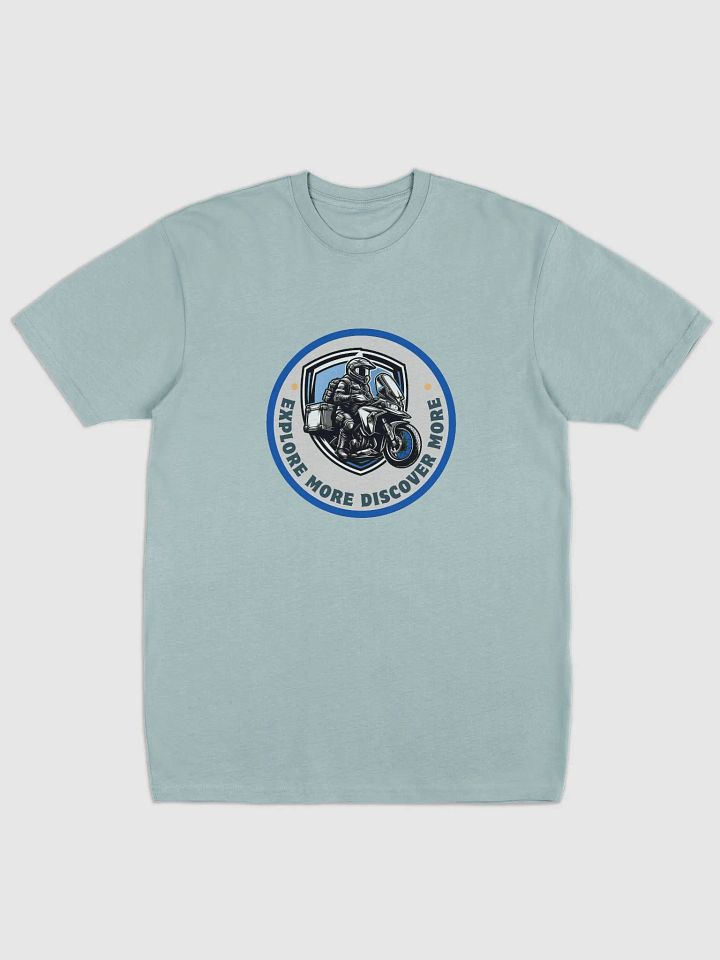 Adventurous Rider Emblem Tee | Explore more discover more product image (2)