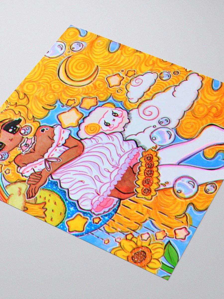 Sunflower Sheep Sticker product image (8)