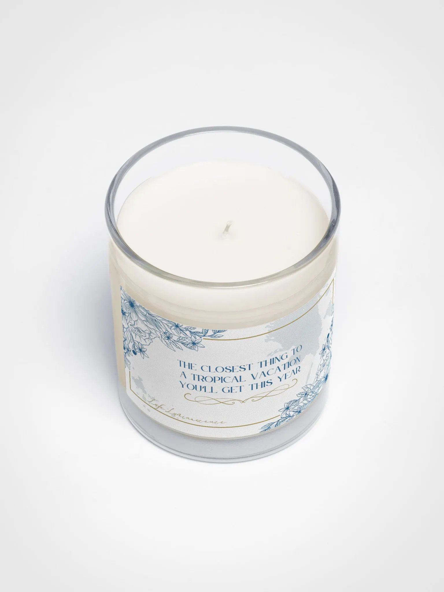 Tropical Escape Funny Quote Candles product image (3)