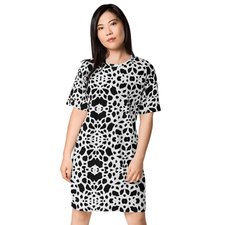 Hey Look at That: The Symmetry CowSkin Fusion Dress – Only 100 Pieces Available! product image (1)